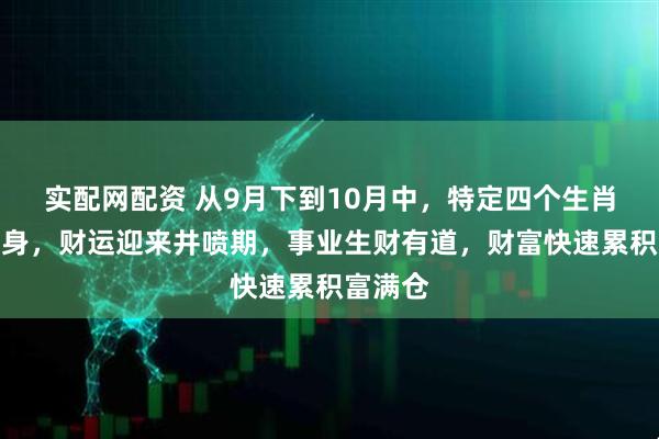 实配网配资 从9月下到10月中，特定四个生肖好运加身，财运迎来井喷期，事业生财有道，财富快速累积富满仓